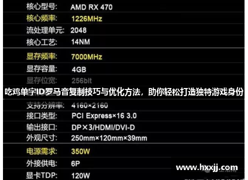 吃鸡单字ID罗马音复制技巧与优化方法，助你轻松打造独特游戏身份